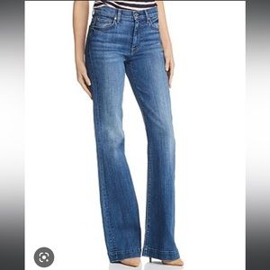 7 for all mankind ginger high waist flare Jean